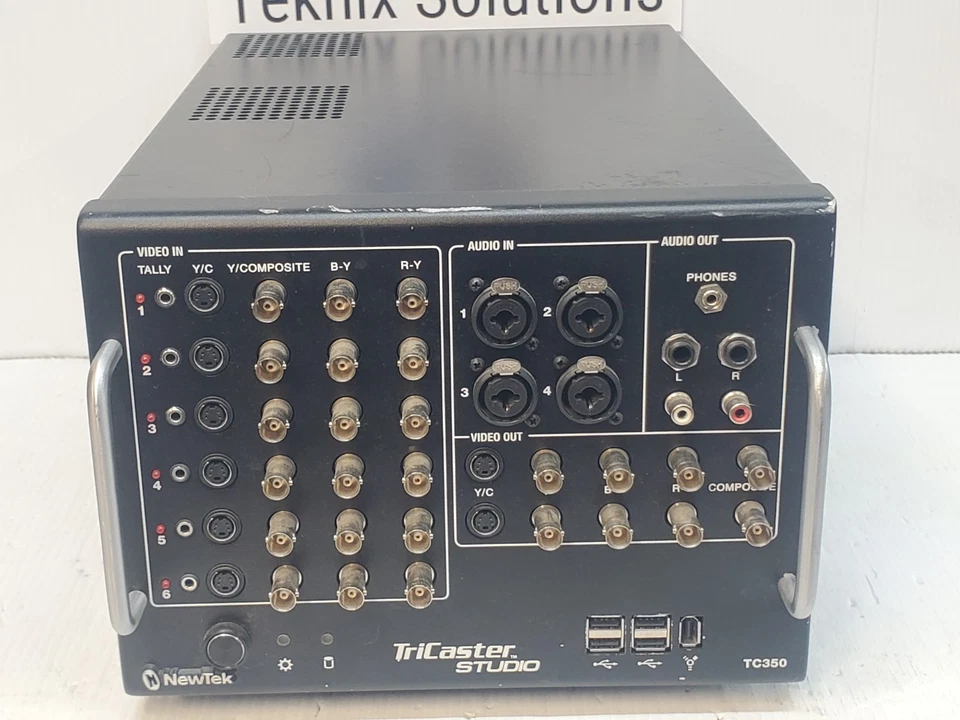 NewTek TriCaster Studio TC-350 Professional Broadcast Video Production Mixer - Image 2 of 4