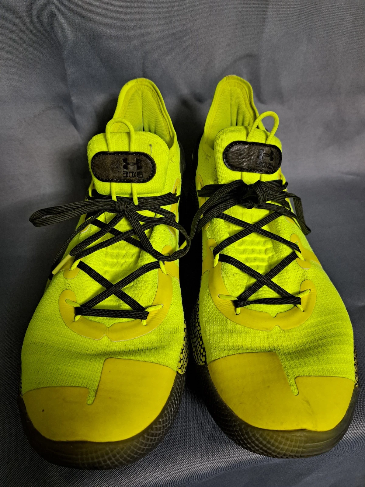 Under Armour Curry 6 coy fish Size 11.5 mens Basketball Shoes green