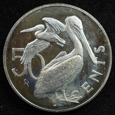 British Virgin Islands 50 Cents 1973, Coin, Proof, Inv#F878