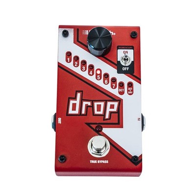 DigiTech Drop Compact Polyphonic Pitch Shifter Guitar Effects Pedal Pitch