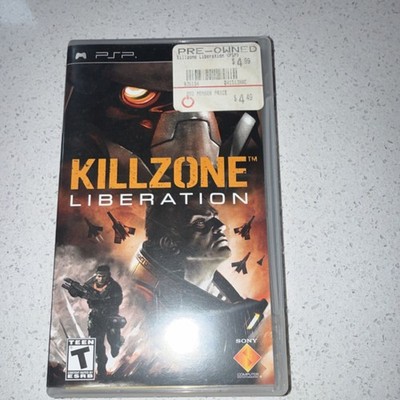 Sony Computer Entertainment Killzone Liberation PSP Shooter Manual Included