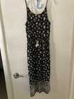 art class girls romper Size L 10/12 Black/White — photo 4