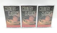 Country Classics - The Heart Of Country Music -1998 Sony Music Sealed Cassettes