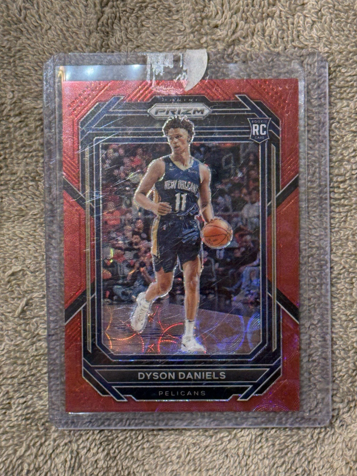2022-23 Panini Prizm Red Choice Rookie Card Dyson Daniels /88 #233 Mint !!!