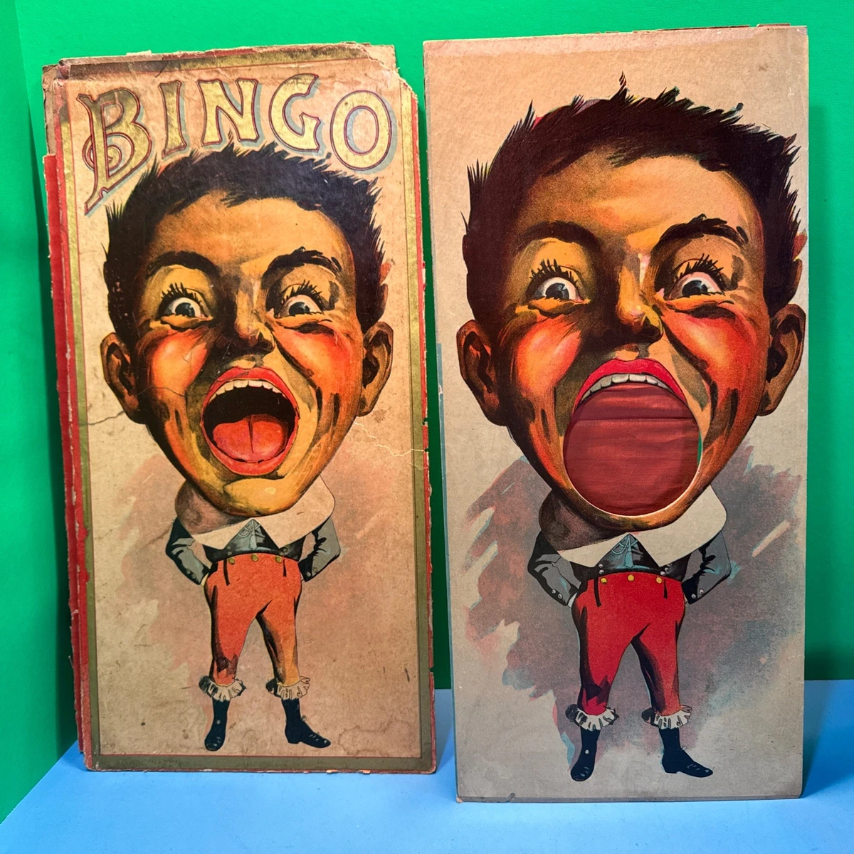 Milton Bradley Bingo Vintage Manufacture Board & Traditional Games
