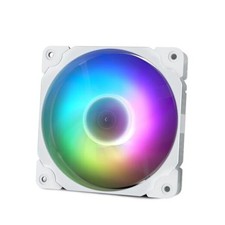 PC Case Fan20mm High Airflow 5V 3-Pin ARGB 4-Pin PWM 120mm-HDB 1 White