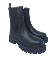 BIKKEMBERGS 25019A TRONCHETTO NERO PELLE DONNA