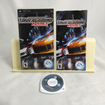 NEED FOR SPEED UNDERGROUND RIVALS PSP Sony Spiel mit Handbuch USA EDITION