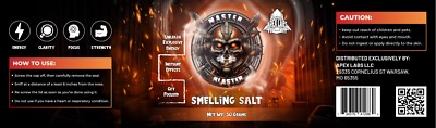 USA Apex Labs Smelling Salt MASTERBLASTER- Strong Ammonia Inhalant