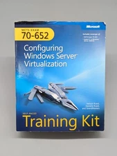 Configuring Windows Server Virtualization Paperback Book McTs Exam 70-652 Com