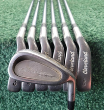 Cleveland Tour Action TA5 Iron Set 3-9 S Flex Steel Shaft RH Golf Clubs Stiff