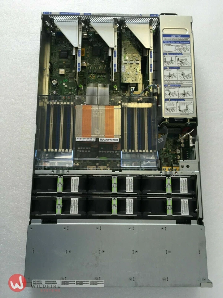 Sun Fire X4270 2x 2.93GHz QC, 32GB, DVD, 2x PSUs, Rack Kit - Image 3 of 4