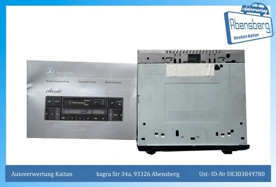 Becker Autoradio A2088200386 BE3200 MERCEDES mit Code 63114 12V #1368 - Bild 1 von 4