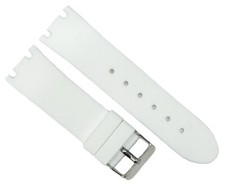 24mm White Color Silicon Rubber Replacement Watch Band for JOE RODEO Master