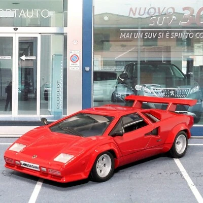 DeAgostini Lamborghini Countach LP500 (Red) Diecast Model Toy Car 1/43 Scale
