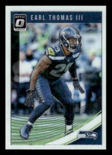 2018 Donruss Optic #91 Earl Thomas III Seattle Seahawks