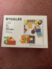 Limited Ikea Bygglek 1 Piece Lego Brick Set Mixed Colors For Sale Online Ebay