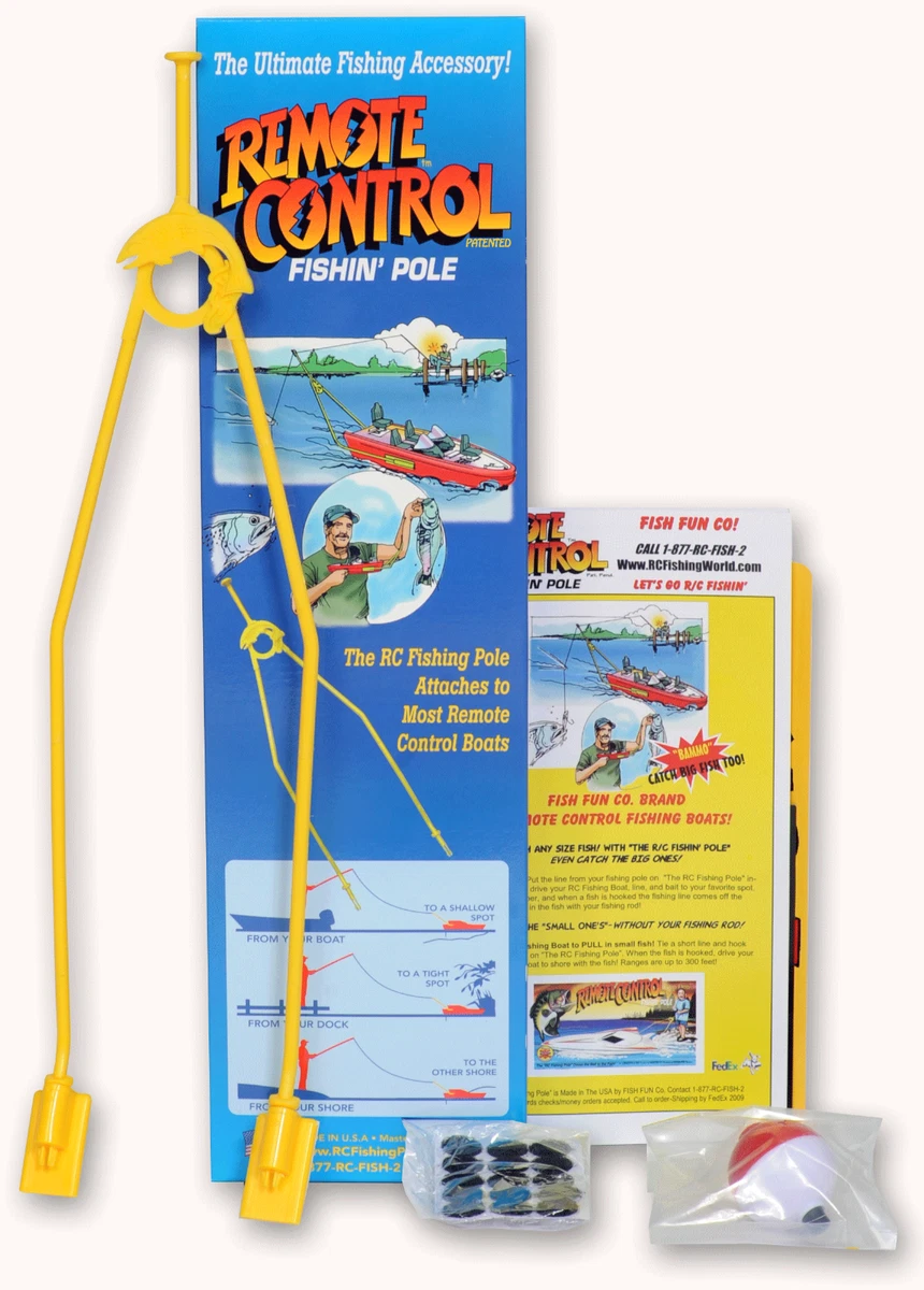 The Rc Fishing Pole-FISHING WITH ANY RC BOAT