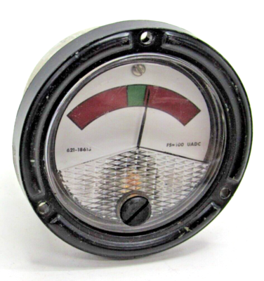 。 Vintage Gauge Meter 621-18613 FS=100 UADC #ZX-28 | eBay