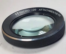 49mm Close-Up Lens Macro attachment Glass Filter +20 49mm E49 E-49 Extreme Close
