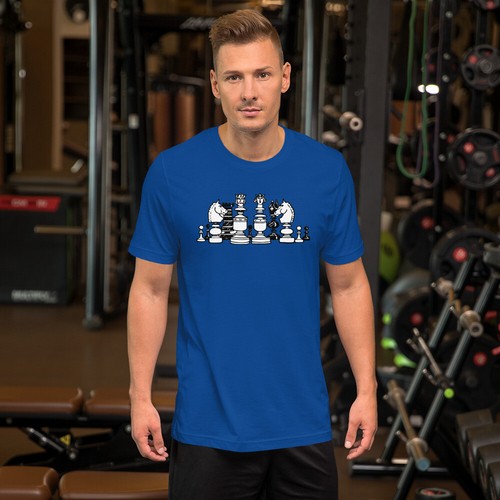 Camiseta unisex con temática de ajedrez - Imagen 3 de 11