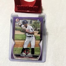 2023 Bowman - Prospects Purple #BP-86 Yilber Herrera /250 (RC)