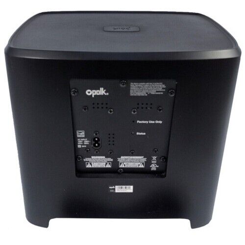 Polk Audio DSB2 Wireless Subwoofer 6.5" Speaker 120 Watt DN008622 Black - Imagen 2 de 4