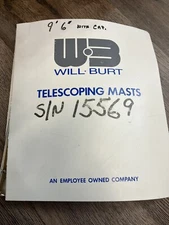 Will Burt Telescoping Mast Manual Will-Burt