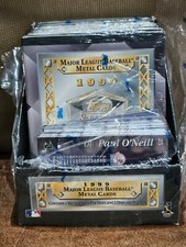 1999 Topps Stars N Steel Baseball Hobby Box