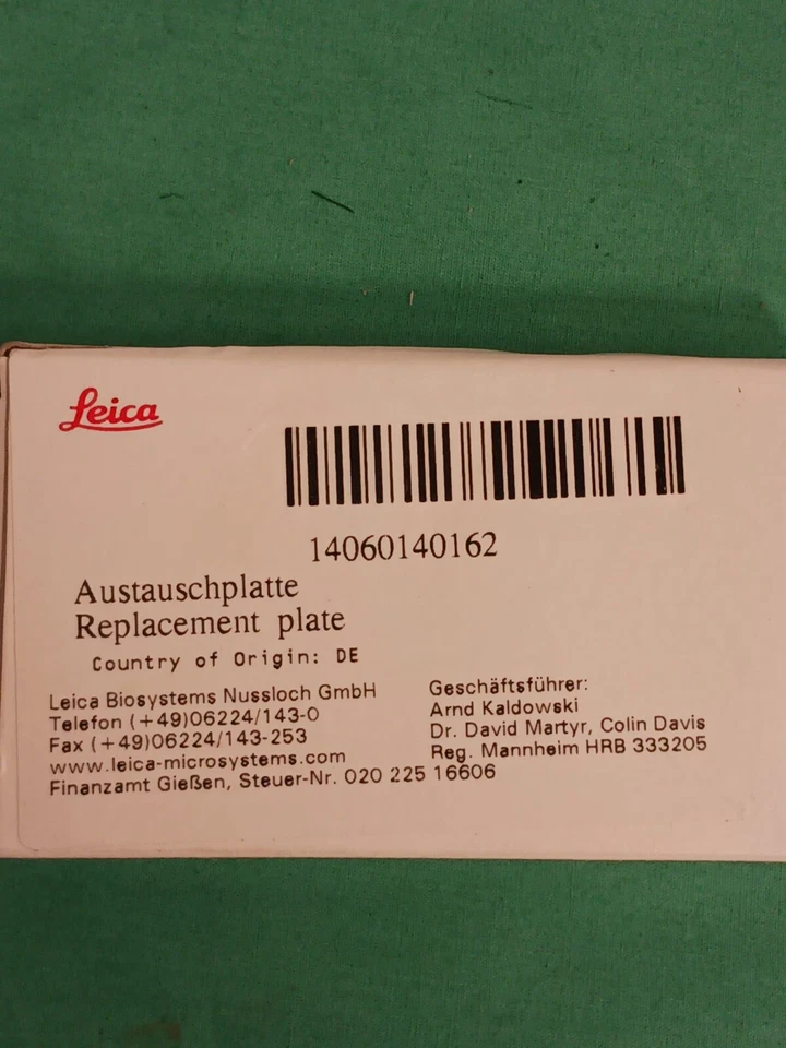 Placa de repuesto Leica 14060140162 Foto 4 de 4