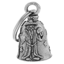GUARDIAN BELL - WIZARD Biker Harley Good Luck Charm USA MADE