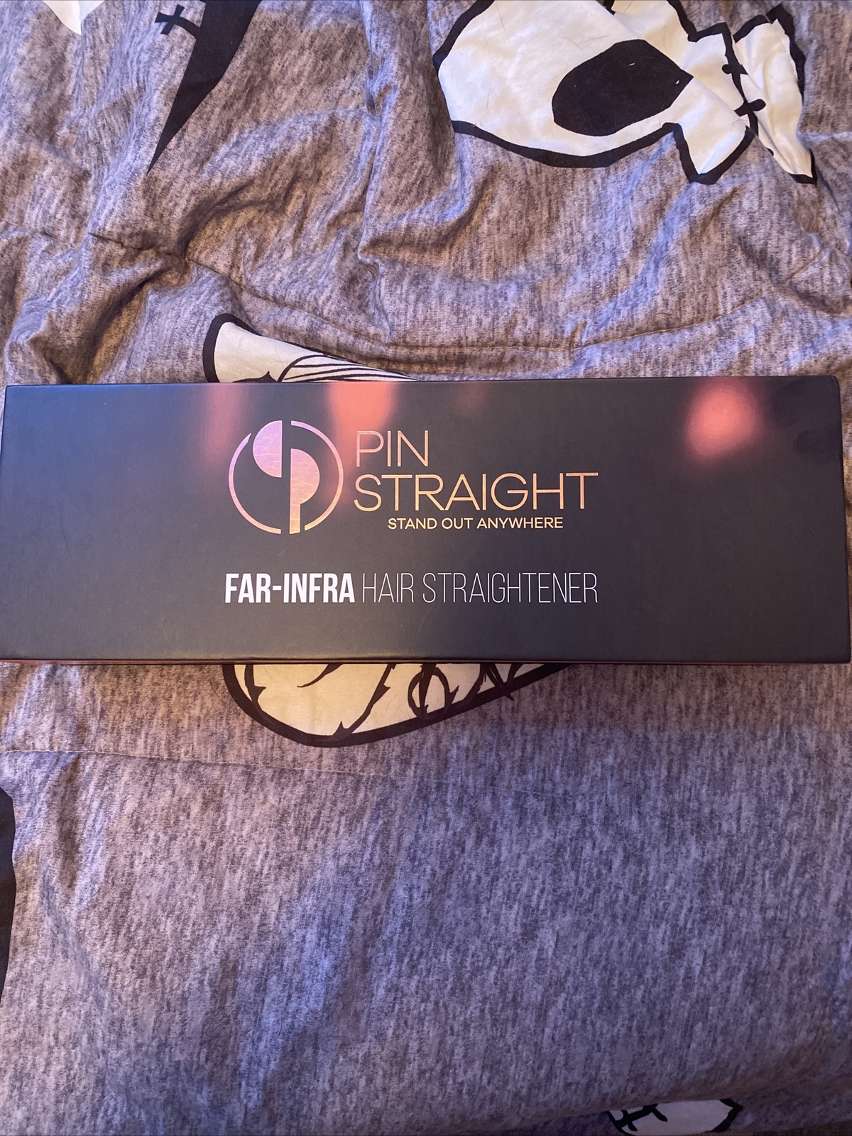 Pin Straight Far Infra straightening iron or curling iron orange NEW IN