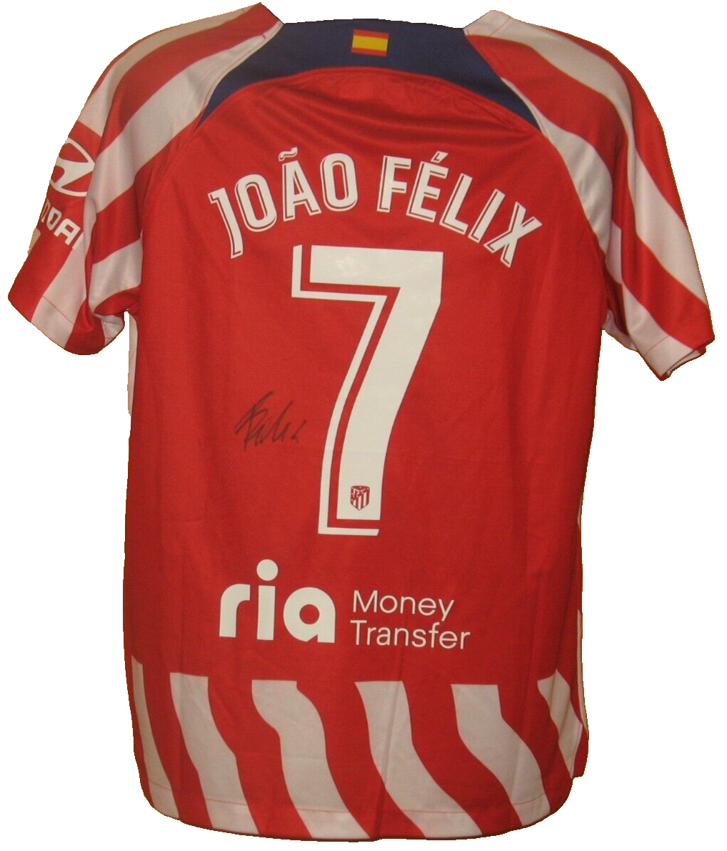 2020-21PANINI オブシディアン Joao Felix サインジャージ Joao Felix Signed Autograph Nike Jersey Players Ink Certified