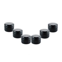 Jar Container Plastic Double Wall With Removable Inner Liner Black 4 Oz Set Of 6 Jar Container Plastic Double Wall With Removable Inner Liner Black 4 Oz Set Of 6