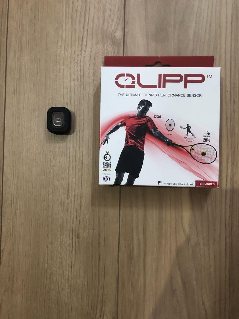 YONEX - テニスセンサー  tennis sensor qlipp Yonex Tennis Sensor Qlipp Bluetooth iPhone Android Battery