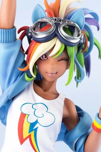 KOTOBUKIYA MY LITTLE PONY BISHOUJO RAINBOW DASH 1/7 scale from Japan - Picture 18 of 18