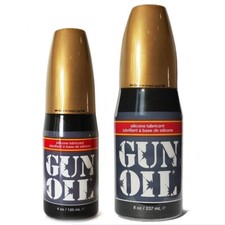 Anal Silicone Lube Personal Lubricant Long Lasting Gun Oil 120ml 4oz / 237ml 8oz