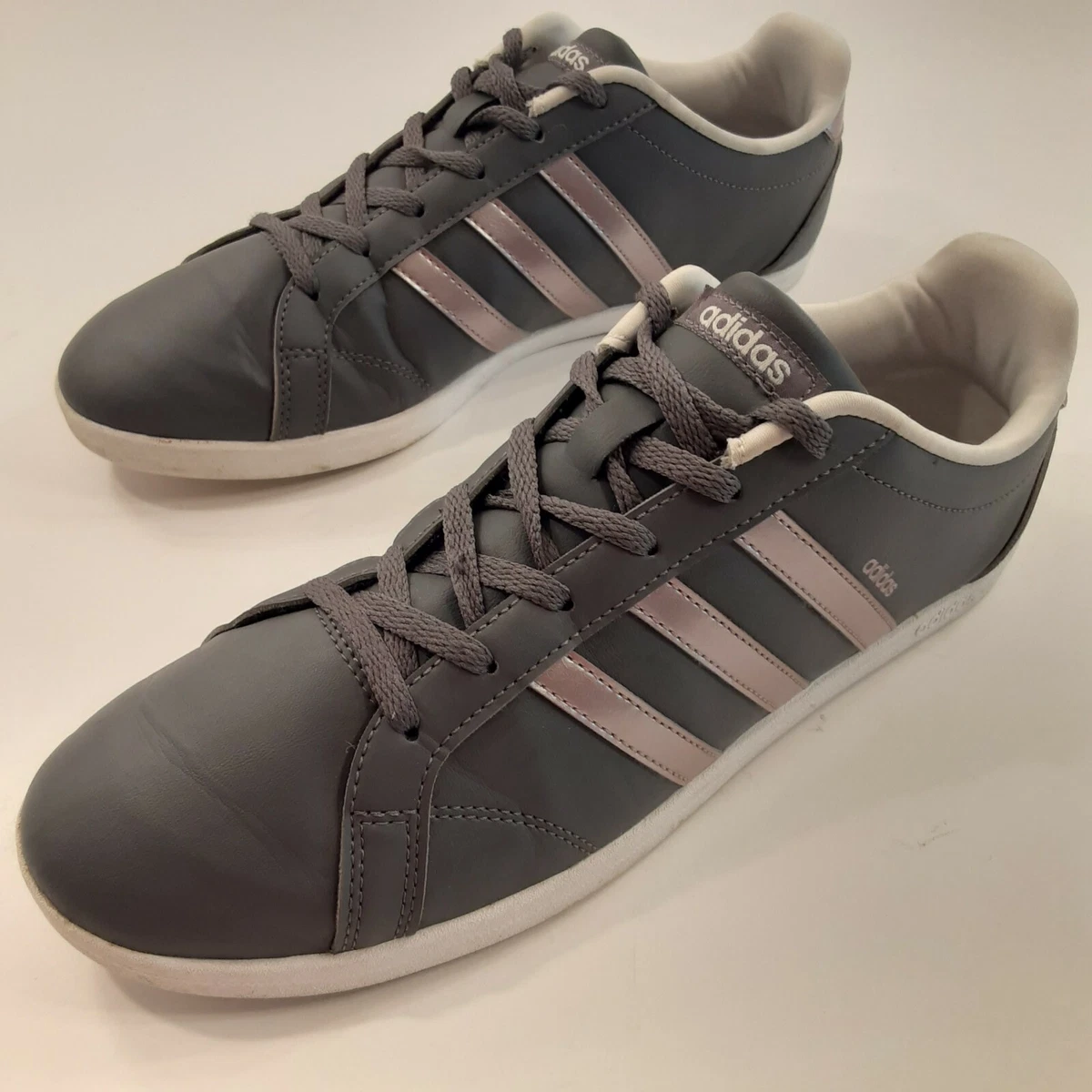 Womens Adidas Gray/Rose Gold Shoes Size 9.5 | eBay