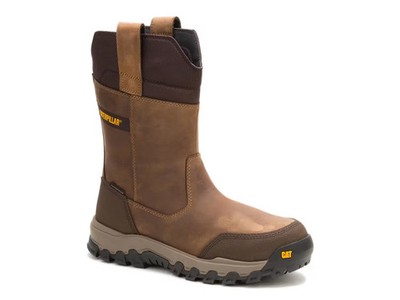 Man's Boots Caterpillar Threshold Rebound Waterproof Steel Toe Work Boot