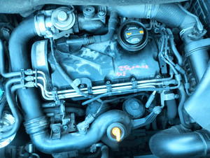 03G100098X Teilkompletter Motor  AUDI A3 (8P) 1.9 TDI Ber. 3p/d/1896cc