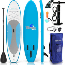 Stand up Paddle Board Gonfiabile - Pagaia SUP Antiscivolo, Pompa, Cordino Di Sic