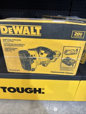DEWALT DCS350D1 Cordless Threaded Rod Cutter Kit 20V Max