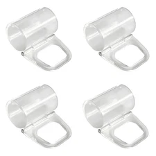 4 Pcs Roller Shades Pull Down Clips, Cordless Shade Handle Clamp Roller Shade...