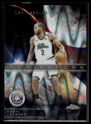 2025-26 Topps Chrome #AC-1 Kawhi Leonard Activators RayWave Refractor