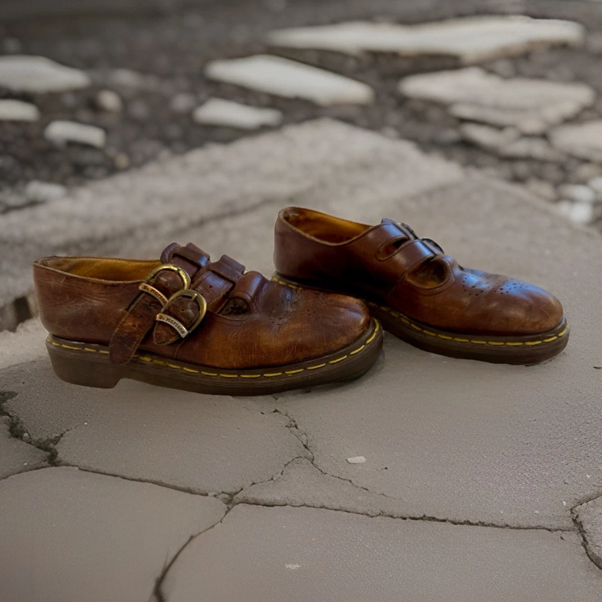 Dr. Martens Mary Jane Brown Comfort Shoes for Women for sale - eBay