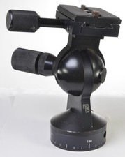 NPC ProHead Tripod Head Pan Tilt Amrus Shpigel Joint Quick Release w/plate-READ