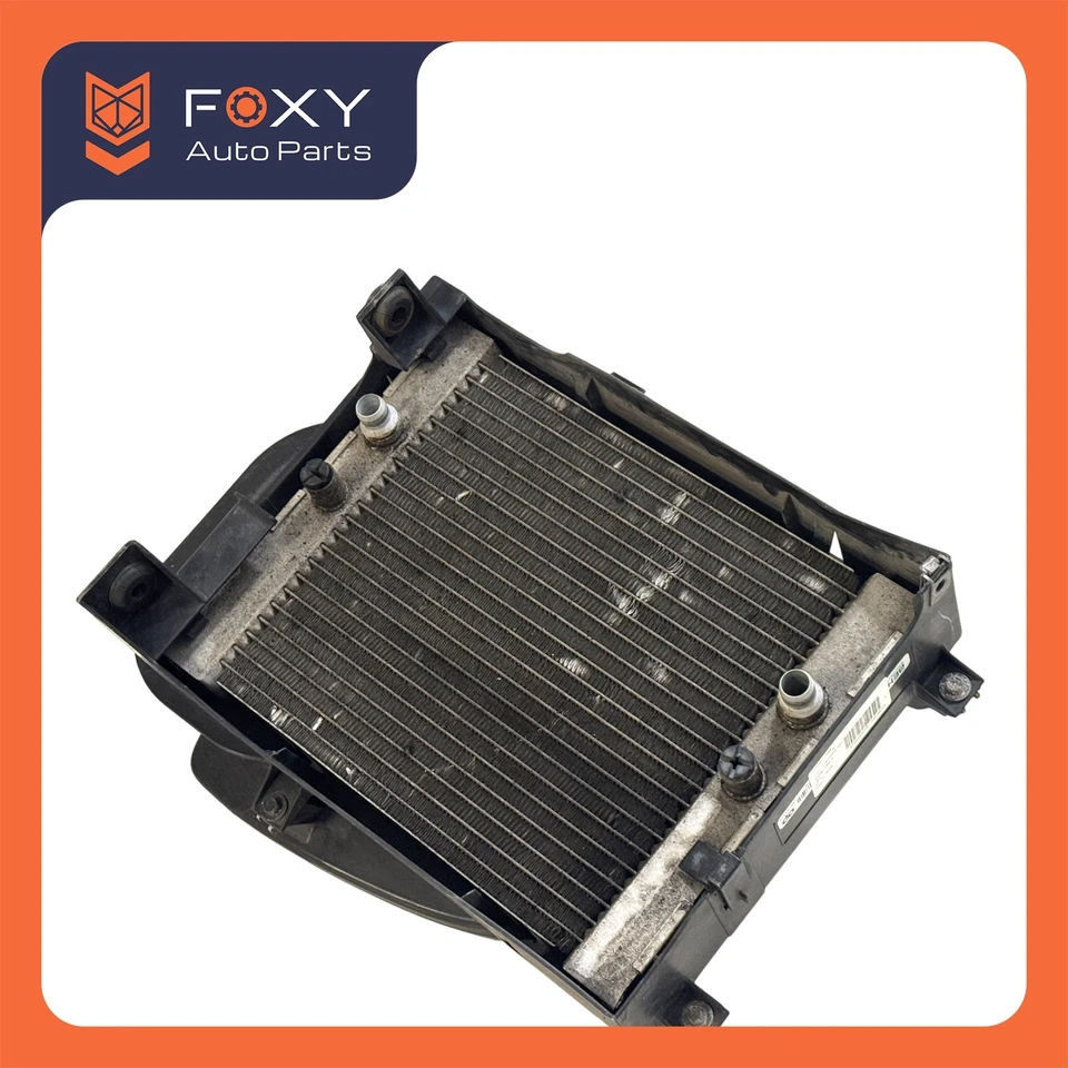 09-14 Conjunto de enfriador de radiador auxiliar conductor delantero izquierdo BMW E70 E71 X5 X6 FABRICANTE DE EQUIPOS ORIGINALES Foto 3 de 4