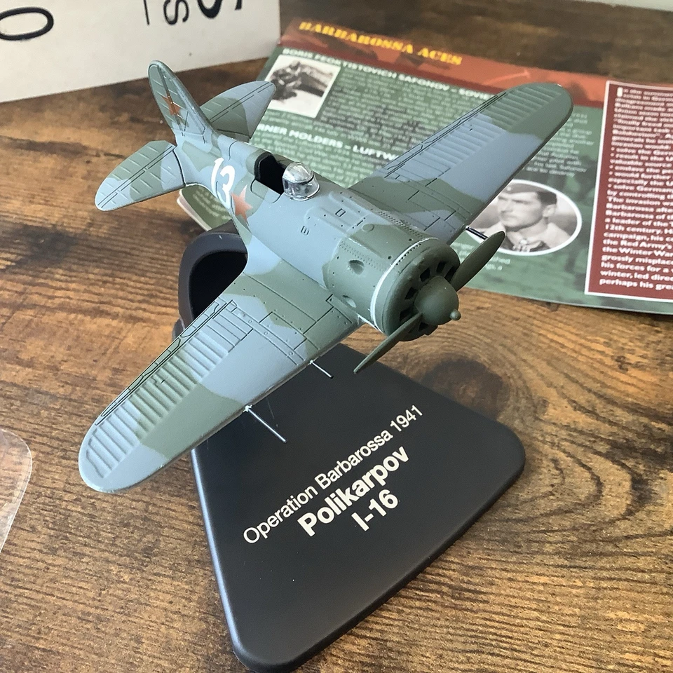 Atlas Editions 15cm Long 4909330 - Polikarpov I16 Operation Barbarossa 1941 - Image 4 of 4