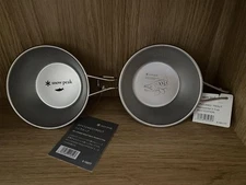 Limited Sierra Cup Collaboration Snow Peak Toned Trout 2-Piece Set Japan Snow Pe