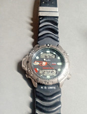 Vintage Citizen Aqualand Duplex Drivers Quartz 45mm Runs
